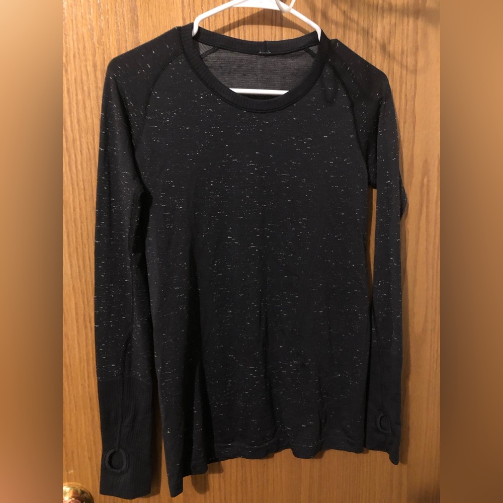 Lululemon black long-sleeve